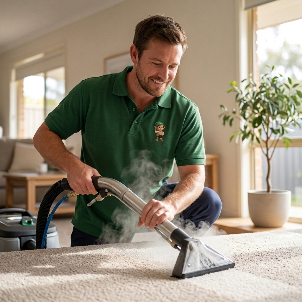 Another carpet cleaning job our team finished in Melbourne